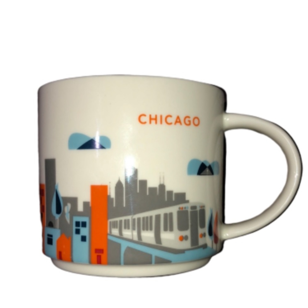 Starbucks Are You Here Collection Chicago Mug